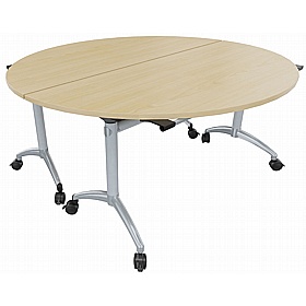 Elite Modular Tilting Semi-Circular Conference and Boardroom Tables - Meeting Room