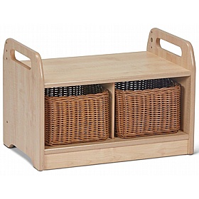 Tidy Tots Nursery Low Level Storage Benches - School Furniture
