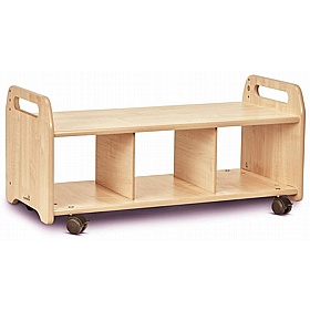 Tidy Tots Nursery Mobile Low Level Storage Unit - School Furniture