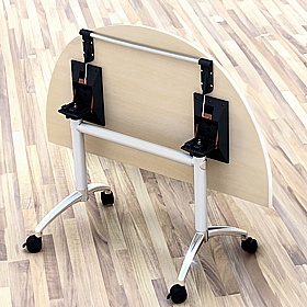 Elite Modular Tilting Semi-Circular Conference and Boardroom Tables - Meeting Room