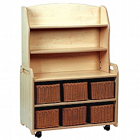 Tidy Tots Nursery Mobile Welsh Dresser with Tray Storage