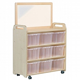 Tidy Tots Nursery Mobile High Level Storage Unit with Mirror