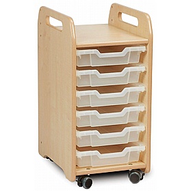 Tidy Tots Nursery Single Column Tray Storage - School Furniture