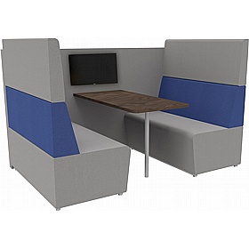 Fifteen Breakout and Meeting Media Booths