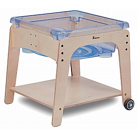 Mini Sand and Water Station With Shelf - School Furniture