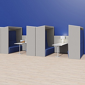 Fifteen Breakout and Meeting Pod Booths