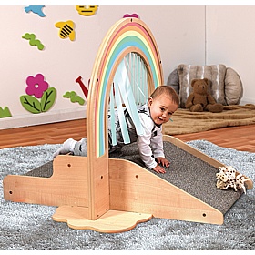 Kinder Rainbow Crawl Ramp