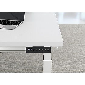 Progress Plus Electric Height Adjustable Mobile Rectangular Office Desks - Office Desks