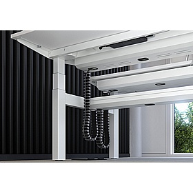 Progress Plus Back to Back Central Cable Trays - Office Accessories