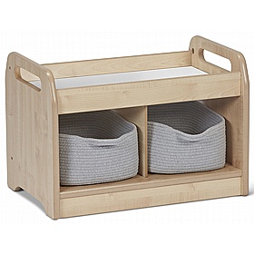 Millhouse Shallow Rope Storage Baskets - Pack of 6 - School Furniture