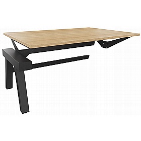 Linnea Elevate Rectangular Sliding Top Bench Extension Desks