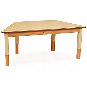Teeny Tots Height Adjustable Trapezoidal Tables