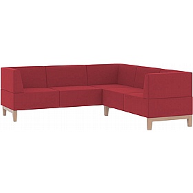 Fence II Reception and Breakout Seating - Reception Area