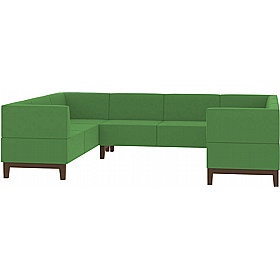 Fence II Reception and Breakout Seating - Reception Area