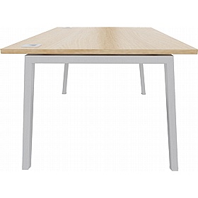 Linnea Deep A-Frame Rectangular Starter Bench Desks - Office Desks