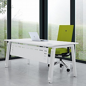 Linnea A-Frame Rectangular Starter Bench Desks - Office Desks