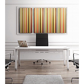 Linnea Shallow A-Frame Rectangular Starter Bench Desks - Office Desks