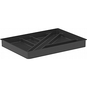 Linux II 3 Drawer High Under Desk Mobile Pedestals - Office Storage