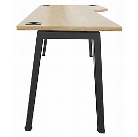 Linnea A-Frame Shallow Wave Bench Desks - Office Desks