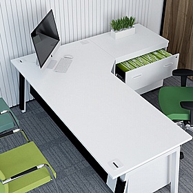 Linnea A-Frame Wave Bench Desks - Office Desks
