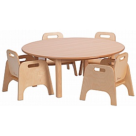 Teeny Tots Large Circular Table and Chair Set