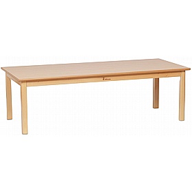 Teeny Tots Large Rectangular Table and Chair Set - School Furniture