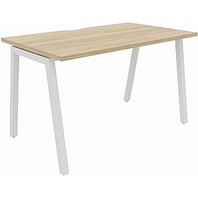 Linux II A-Frame Rectangular Bench Desks - Office Desks