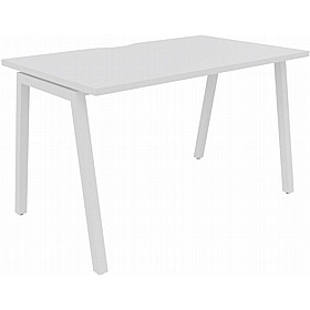 Linux II A-Frame Rectangular Bench Desks - Office Desks