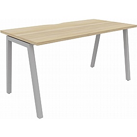 Linux II A-Frame Rectangular Bench Desks - Office Desks