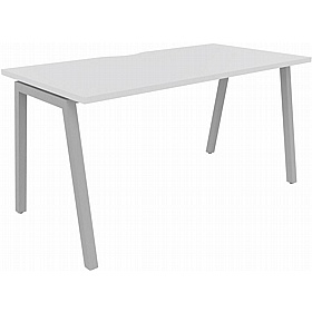 Linux II A-Frame Rectangular Bench Desks - Office Desks