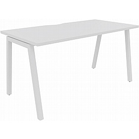 Linux II A-Frame Rectangular Bench Desks - Office Desks
