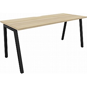 Linux II A-Frame Rectangular Bench Desks - Office Desks