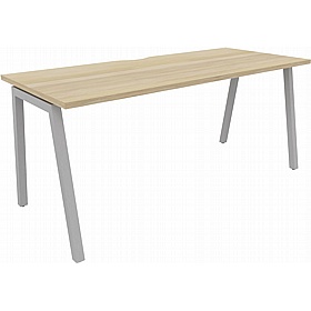 Linux II A-Frame Rectangular Bench Desks - Office Desks