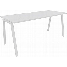 Linux II A-Frame Rectangular Bench Desks - Office Desks