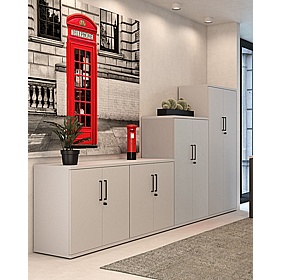 Elite Double Door Office Cupboards - Office Storage