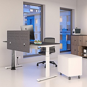 Elite Low Mobile Under Desk Pedestals - Office Storage
