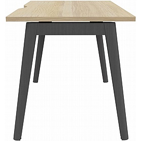 Linux II Scandi A-Frame Rectangular Bench Desks - Office Desks