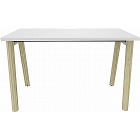 Linux II Scandi A-Frame Rectangular Bench Desks - Office Desks