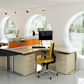 Elite Tall Under Desk Mobile Pedestals - Office Storage