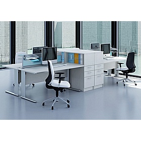 Elite Desk High Pedestals - Office Storage