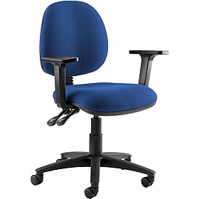 Kirby Medium Back 3-Lever Operator Chairs - Office Chairs