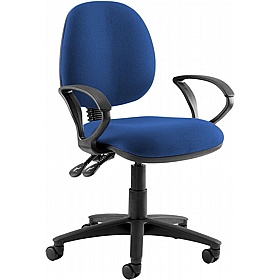 Kirby Medium Back 3-Lever Operator Chairs - Office Chairs