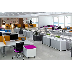 Elite Systems Storage Tambour Office Cupboards - Office Storage
