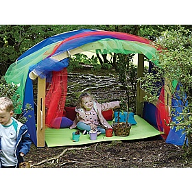 Rainbow Indoor/Outdoor Folding Den