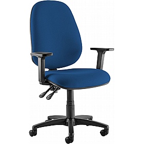 Kirby Jumbo Extra High Back 3-Lever Operator Chairs - Office Chairs