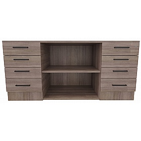 Elite Desk High Combination Storage Unit - Office Storage