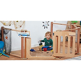 Tiny Tots Sand and Role Play Area Panel Set - School Furniture