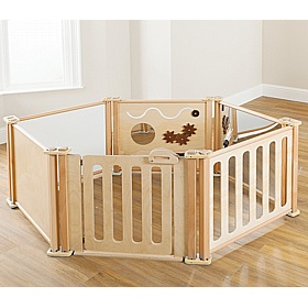 Tiny Tots Role Play 6 Panel Enclosure Set Bundle