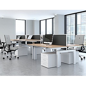 Elite Low Static Under Desk Pedestals - Office Storage