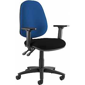 Kirby Duo High Back 3-Lever Operator Chairs - Office Chairs